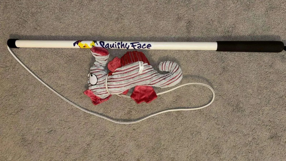 3-step diy flirt pole: an easy way to entertain your dog 9