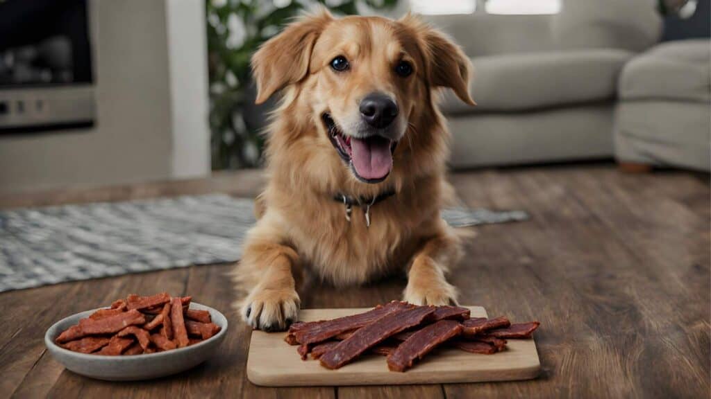 Jerky treats Jerky treats are a high value option for a low calorie dog treat if you break them apart