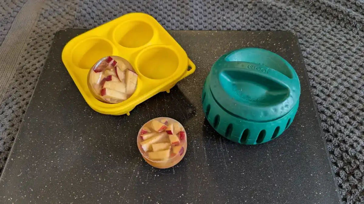 Apple and peanut butter or pb fit