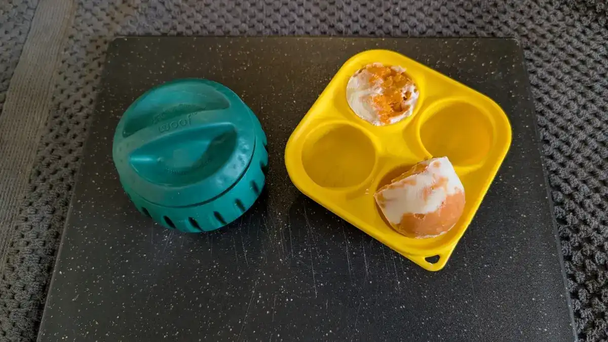 Sweet potato and yogurt pupsicle recipes